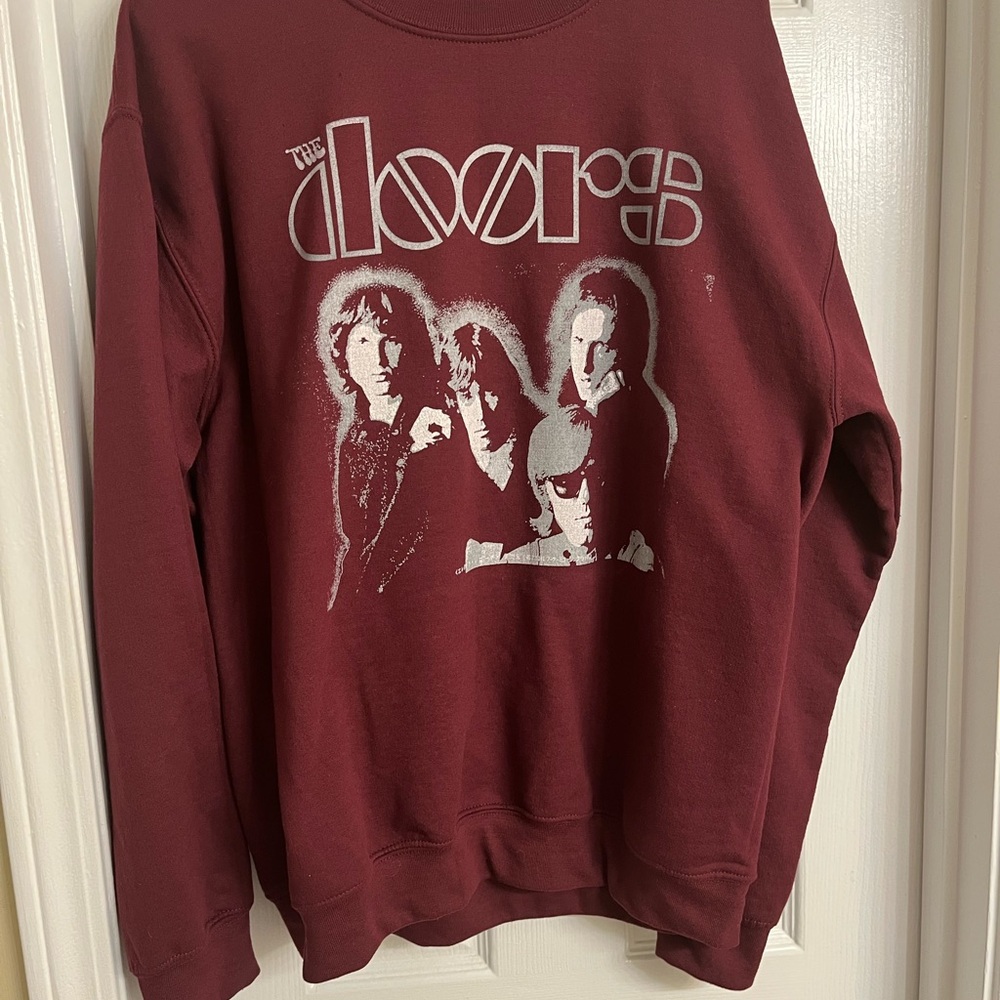 The Doors Maroon Men's Sweater